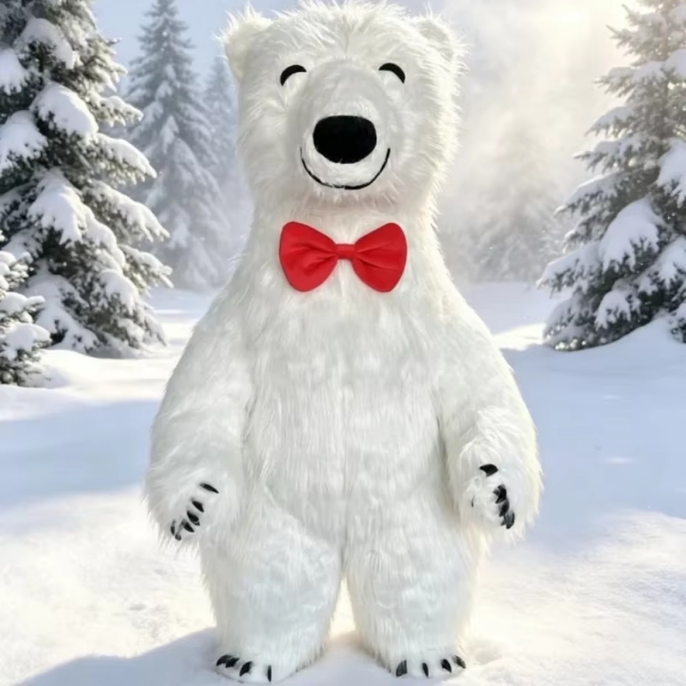 Costumes - Giant Inflatable White Polar Mascot Costume