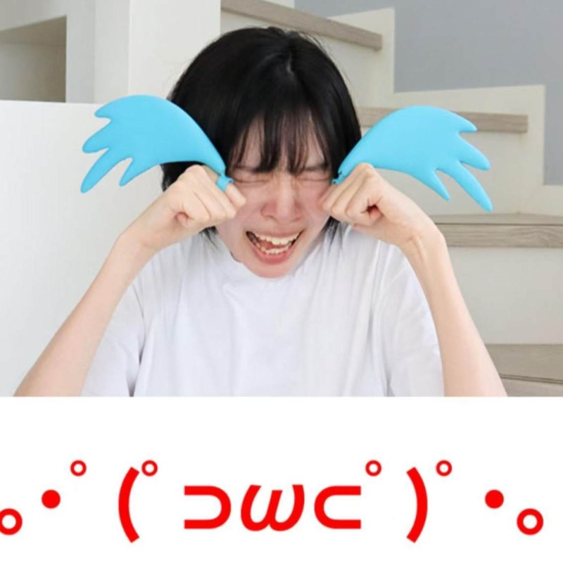 Prank Toys - Printed Cry Tears Finger Ring Funny