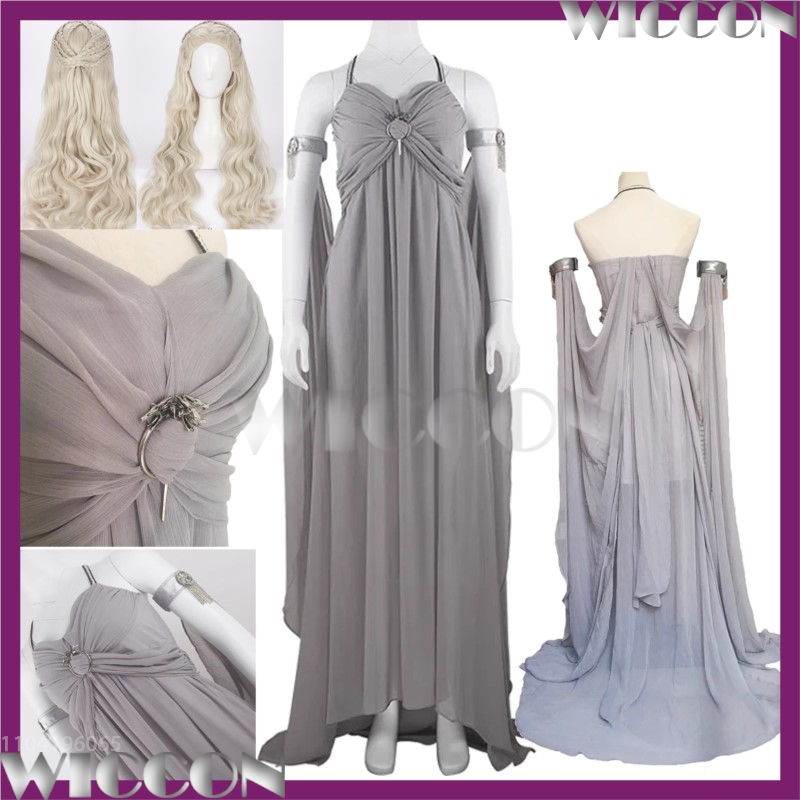 Medieval Renaissance Dress Women - Medieval Ceremonial Dress Daenerys Woman Dragon