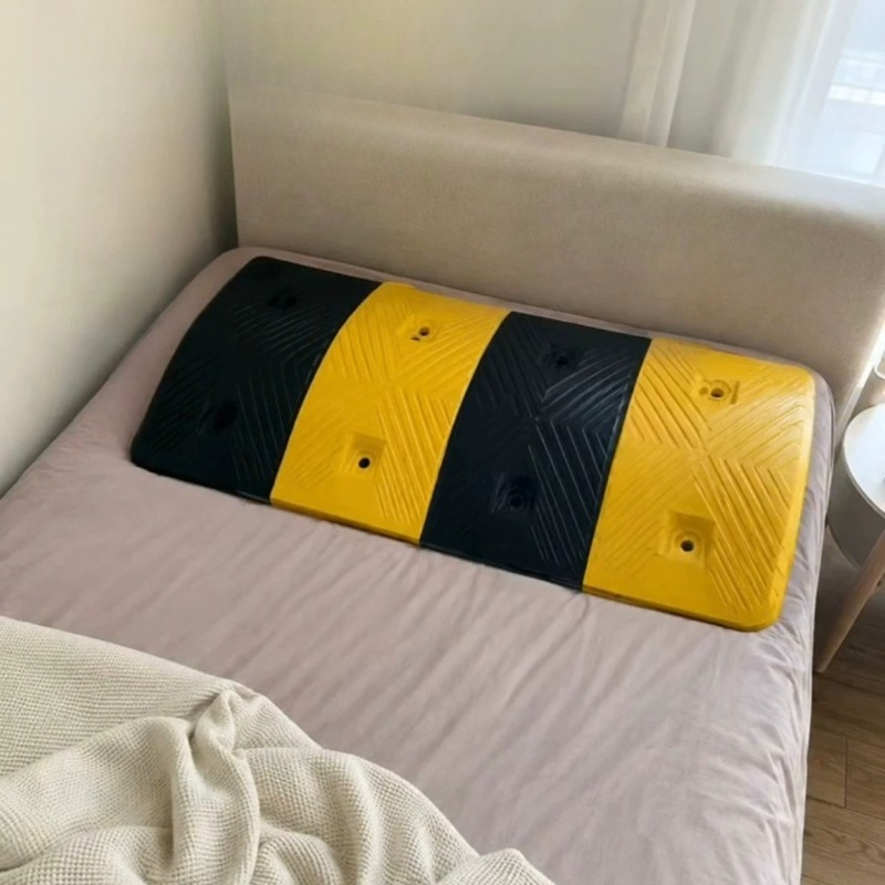 Prank Toys - Funny Speed Bump Prank Pillow, Rubber