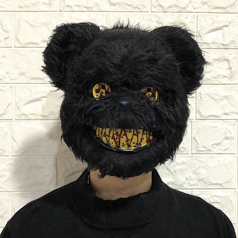 Led Purge Mask Halloween - Bloody Plush Bear Mask Halloween Ghost