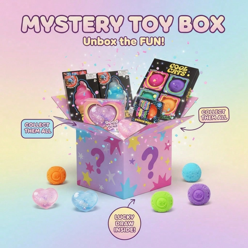100+Pcs Sensory Squishy Blind  - Novelty Gifts ulasan dan harga
