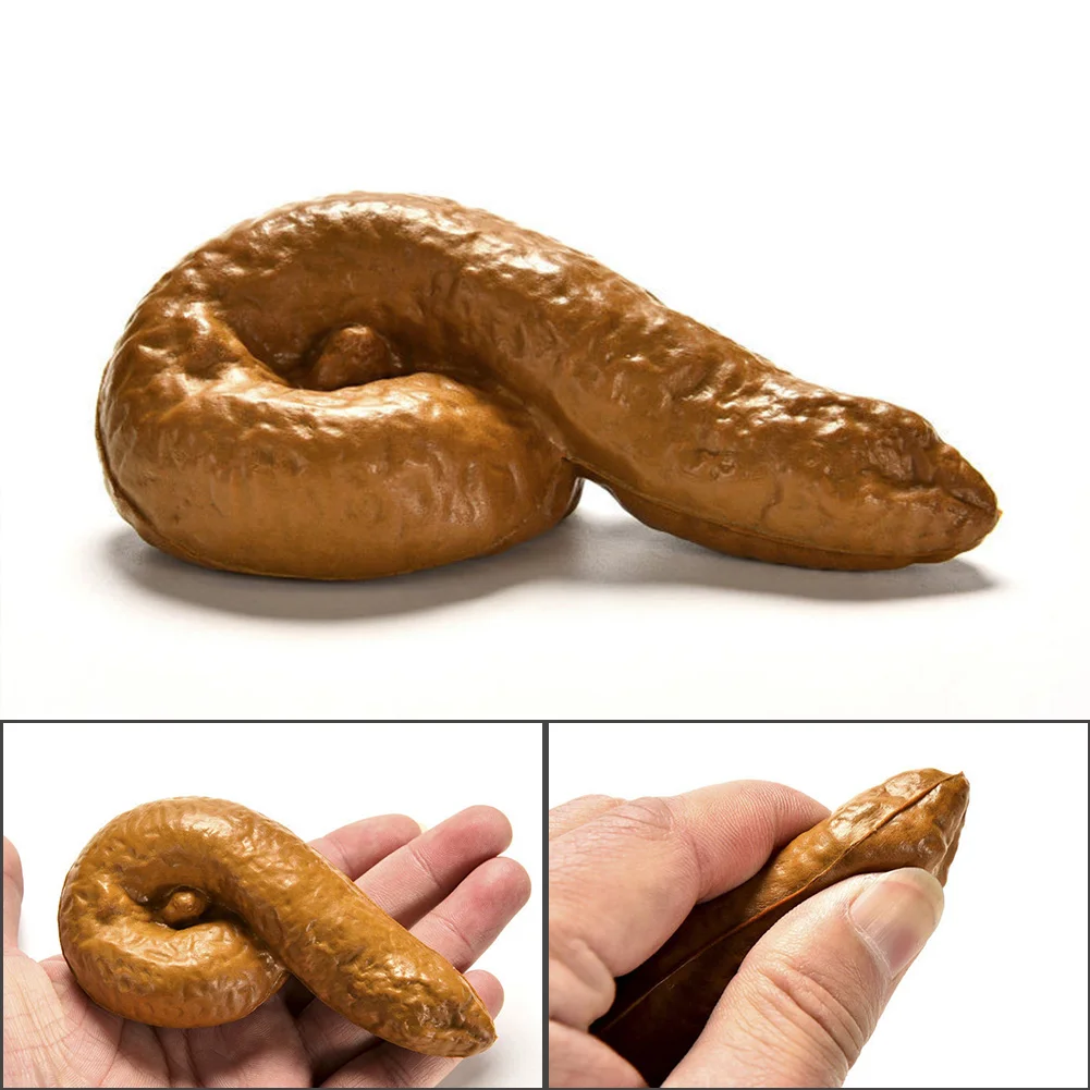 3pcs Realistic Soft Fake Dog P - Fake Poop Gag Gift ulasan dan harga