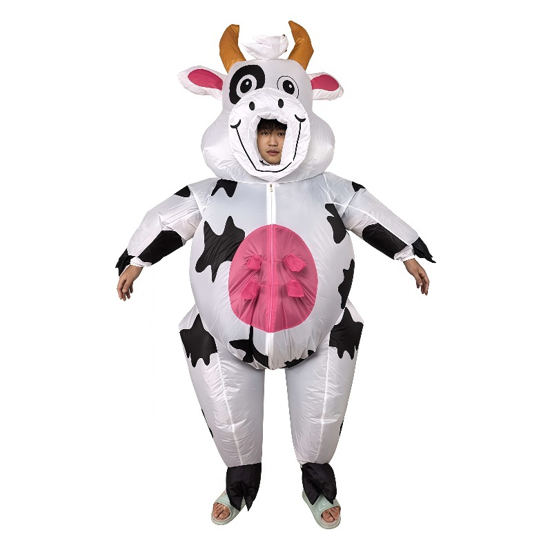 Adult Cow Inflatable Costume F - Costumes ulasan dan harga