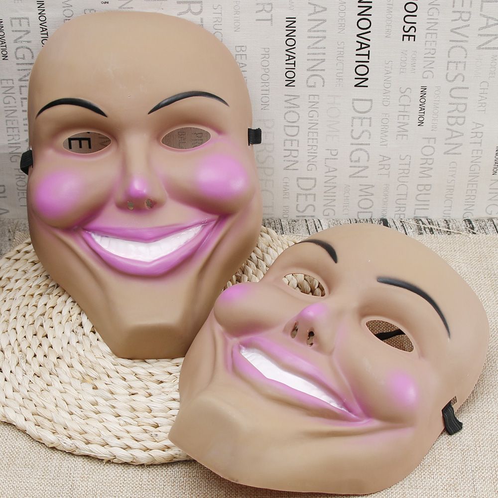 1 Pcs The Purge Mask Grin Hall - Led Purge Mask Halloween ulasan dan harga