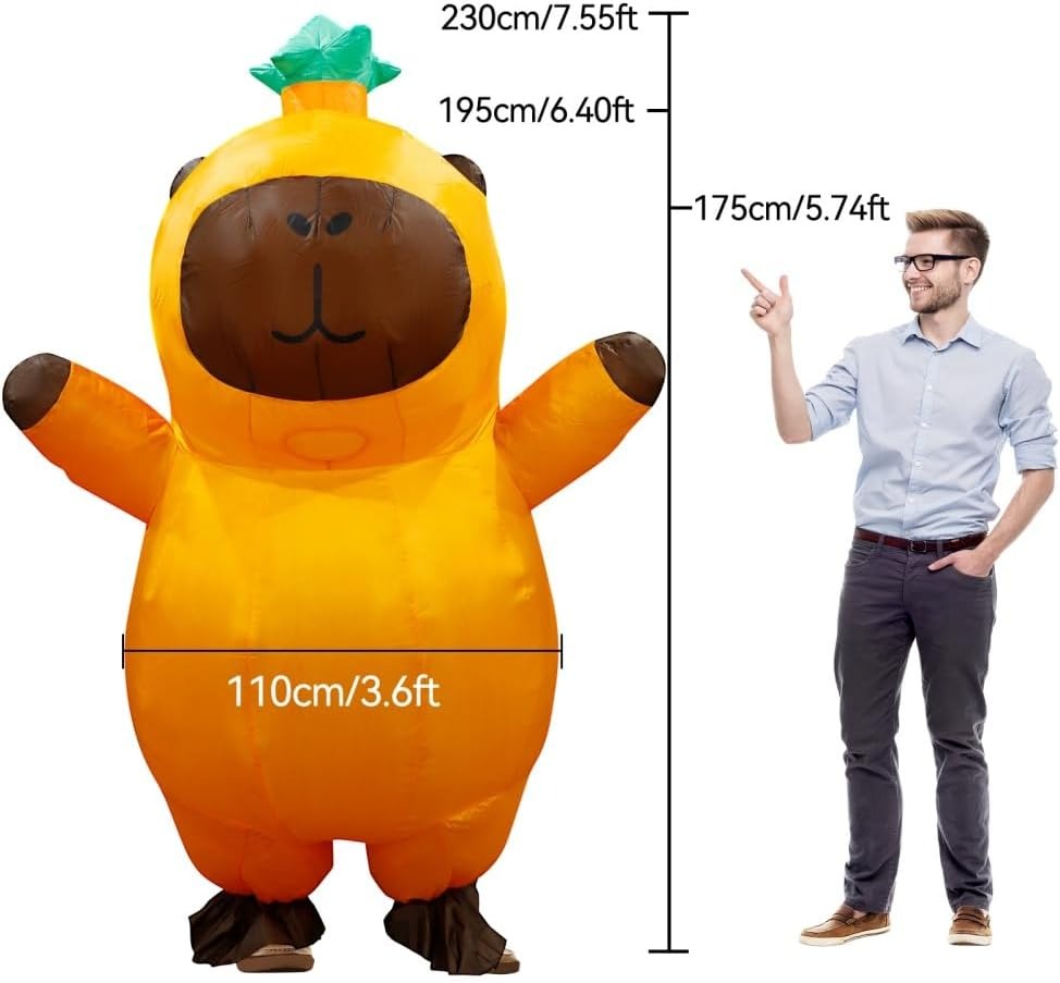 Capybara Inflatable Costume Ad - Costumes ulasan dan harga