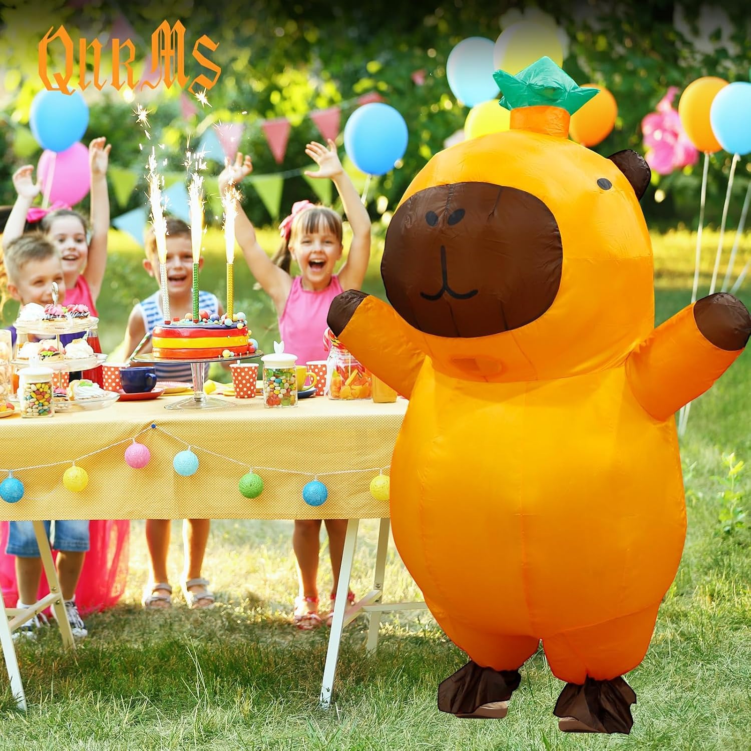 Capybara Inflatable Costume Ad - Costumes ulasan dan harga