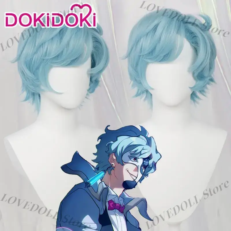 Anime Genshin Impact Il Dottor - Anime Cosplay Wig Heat Resistant ulasan dan harga