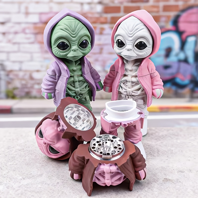 Funny Alien Herb Grinder Spice - Novelty Gifts ulasan dan harga