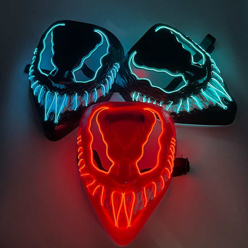 New Arrival Halloween Mask Hor - Led Purge Mask Halloween ulasan dan harga