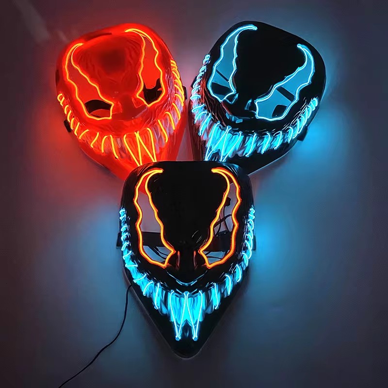 New Arrival Halloween Mask Hor - Led Purge Mask Halloween ulasan dan harga