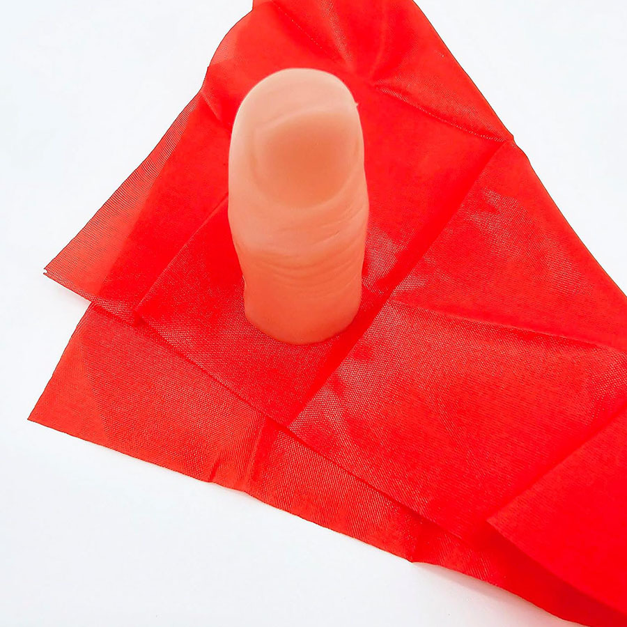 1set Scarf-Vanish Magic Thumb  - Thumb Tip Magic Trick Set ulasan dan harga