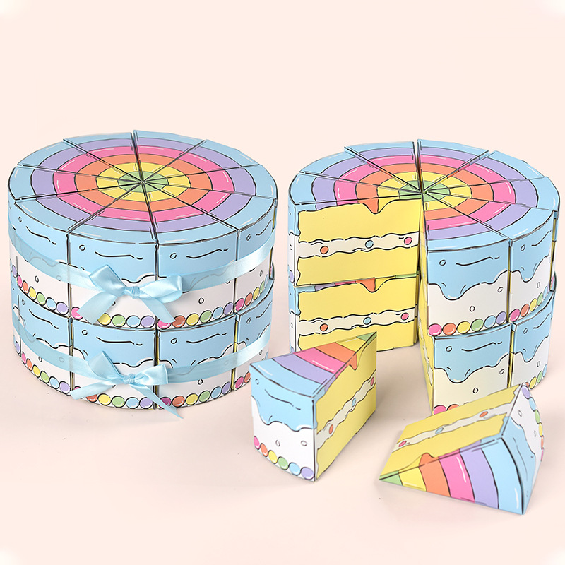 Triangular Cake Shaped Paper G - Party Supplies ulasan dan harga