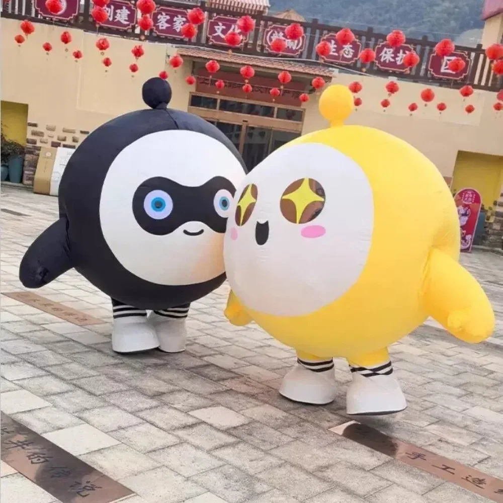 Inflatable Egg Mascot Costume  - Costumes ulasan dan harga