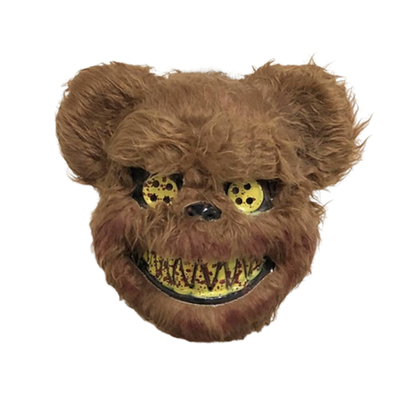 Bloody Plush Bear Mask Hallowe - Led Purge Mask Halloween ulasan dan harga