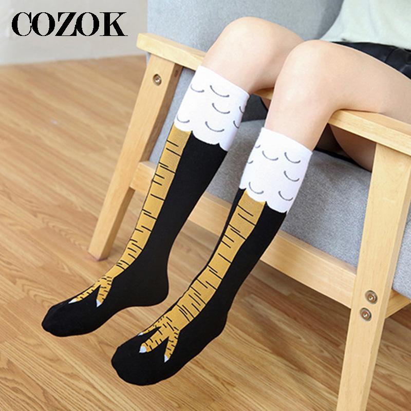 High Quality Womens Crazy Funn - Funny Chicken Leg Socks ulasan dan harga
