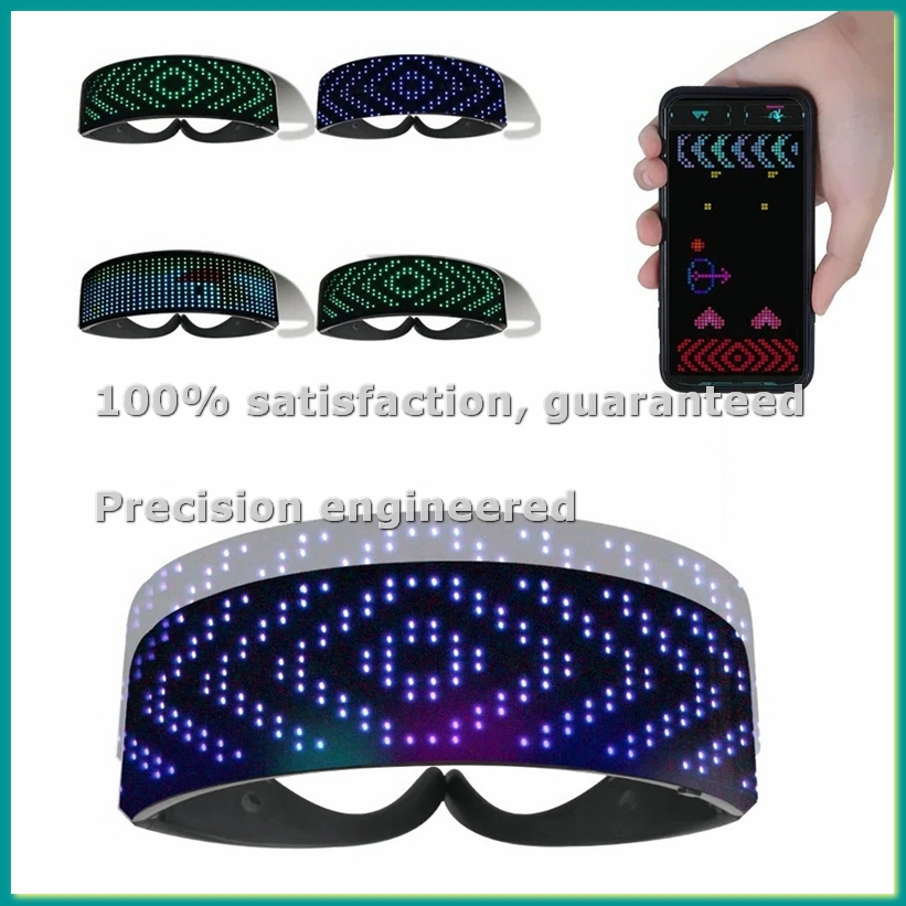 DIY Shining Electronic Futuris - Glow In The Dark Party Glasses ulasan dan harga